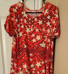 LulaRoe Starry Dress Size Large ⭐️